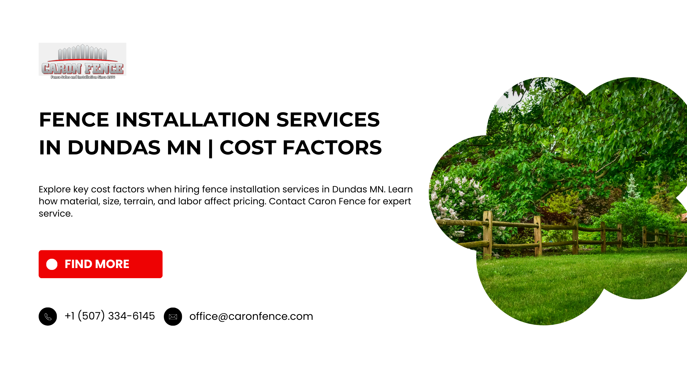 Fence Installation Services in Dundas MN | Cost Factors