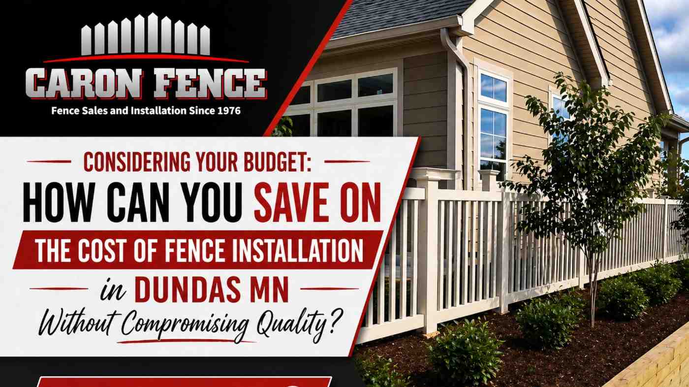 Cost of Fence Installation in Dundas MN